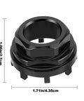 Lockring Tool for ISIS SRAM Truvativ 8 Notch Bottom Bracket Cups With 8 Tooth Splines, Sealed Cartridge Tool, Carbon Steel Build