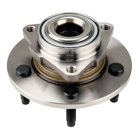 Front Wheel Bearing And Hub Assembly For 2002 Through 2008 Dodge Ram 1500 With ABS 5 Lug 2 Pieces Premium Replacement 515072