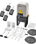 Beefy 280W AC Gate Opener With 4 Remotes For Heavy Duty Sliding Driveway Gates Up To 1400 Lbs And 20 Ft Electric Rolling Gate Motor