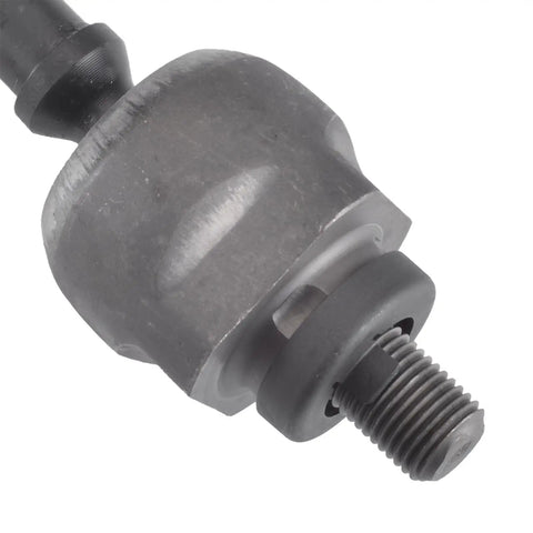 Close-up view of a component from the Six Piece Front Tie Rod End Kit With Inner And Outer Ends And Boots For 1996 2000 Honda Civic And Acura EL Direct Fit Replacement Ready To Roll Direct Bolt In Quality Upgrade For Smooth Steering And Precise Handling.