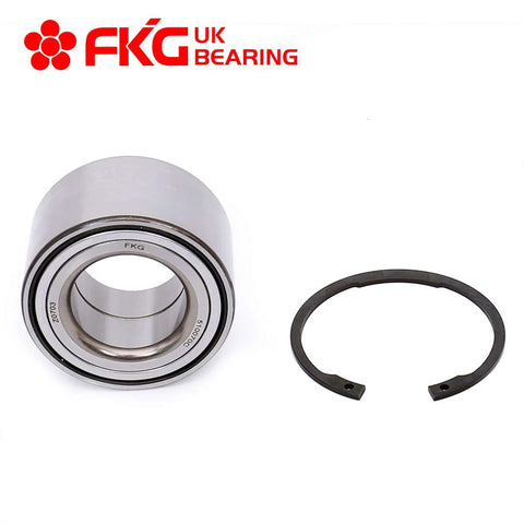 Front Wheel Hub Bearing Replacement For 2003 2017 Toyota Corolla, 2003 2008 Pontiac Vibe, with retaining clip, side view.