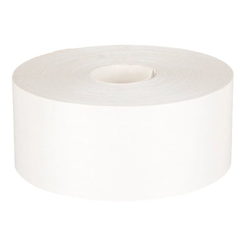Roll of Water Activated Paper Tape For Parcel Sealing White Light Duty Reinforced Tape 72 Mm By 450 Ft Easy Tear Tamper Evident Seal