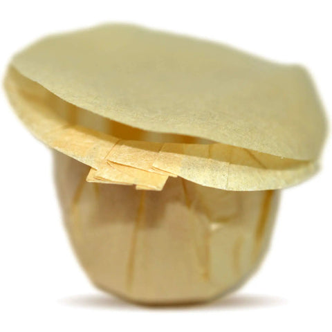 Unbleached Paper Filter With Lid For Keurig K Cup Single Serve Brewers Fits Ekobrew EZ Cup And Other Reusable Coffee Filters Sediment Free Cup