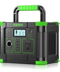 Portable Power Station 300W 288Wh Solar Generator With 60W USB C PD Output And 110V Pure Sine Wave AC Outlet Backup