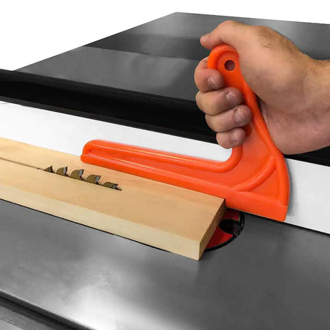 Bright Orange Safety Push Stick Set For Table Saw And Band Saw Ergonomic Handles 4 Pack Workhorse For Woodworking Carpentry Tools