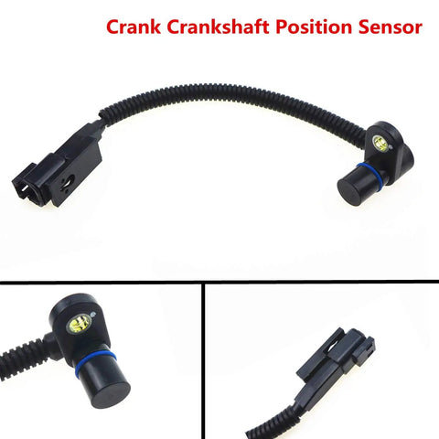 Crankshaft Position Sensor CPS For Touring Softail Sportster And Dyna Motorcycles Replacement 32707-01C 32707-01B Fits 2004 to 2016 Touring FLH T 2006 to 2018 Sportster XL 2001 to 2017 Softail FXST FLST 2006 to 2017 Dyna FXD, black OEM connector