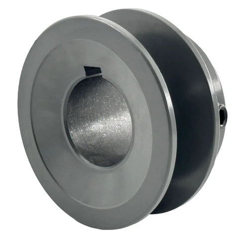 Cast Iron Motor Pulley With One Inch Bore And Two Point Three Five Inch Outer Diameter One Groove For AB 4L 5L V Belts, Built to Last Precisely Machined And Balanced For Smooth, Reliable Small Machinery Drive