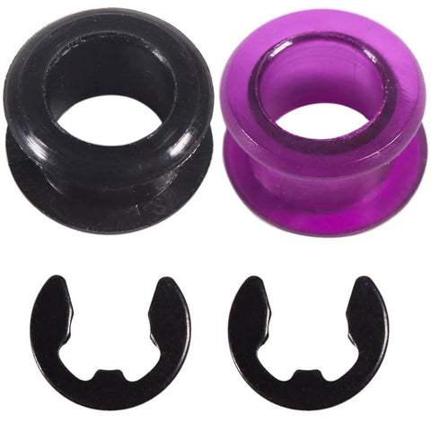 Transmission Gear Shift Cable Bushing Repair Kit 2 Pack With 2 Clips Direct Fit for Toyota Corolla Matrix 1.8L 2003-2008