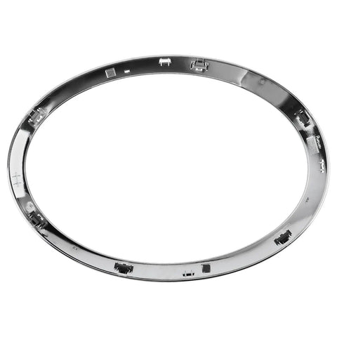 Headlight Trim Ring Bezel Chrome For Mini Cooper S F55 F56 F57 Driver And Passenger Side Direct Fit Replacement Slick Chrome Finish
