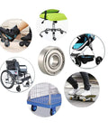 High performance 608ZZ ball bearings for skateboards, strollers, office chairs, and more efficient motion solutions.