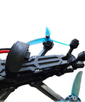 Antenna Protector Cover For FPV Drones, Waterproof Shield For Air Unit Receiver on black FPV drone frame.