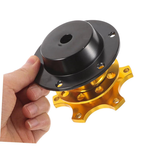 Quick Release Steering Wheel Hub Adapter For Racing Cars, Fast Disconnect Wheel Tool With Universal Fit, Easy Install