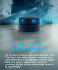 G2 Lidar Range Finder Sensor Module 12 Meter Range With 5K Hz Ranging Frequency on a table under blue lighting