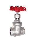 304 Stainless Steel Gate Valve Three Quarter Inch NPT Rotary Globe Valve For Water Fuel Air Vapor And Sump Pumps And More Heavy Duty Flow Control And Shutoff