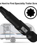 Go To 10 Piece Double Square Bit Set With 8 Spline 2 Inch Bits And Storage Holder Heavy Duty S2 Steel