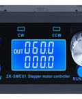 Top-Notch One Axis Controller With Pulse Generator For Stepper Motors, Industrial Grade Performance, HD LCD Display, Reliable Precision For Daily Assembly And Stable Operation, ZK-SMC01 front view