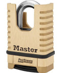 Brass Padlock With Set Your Own Four Digit Combination For Tools Fences And Gates Pro Series Grade Lock Resettable Security