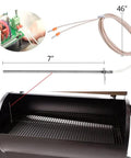 Digital Thermostat Kit Replacement For Pellet Grills Pro Controller Upgrade With RTD Temperature Sensor And Dual Meat Probes