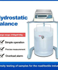 Premium Digital Balance Scale Featuring Sharp Led Readout Dead On Accurate To 0.01g Resolution And Rock Solid Platform with a water container.