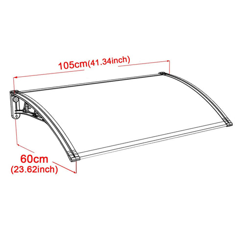 Hella Tough Outdoor Ev Charger Cover Weatherproof Electric Vehicle Wallbox Roof Shield, dimensions 105cm x 60cm.
