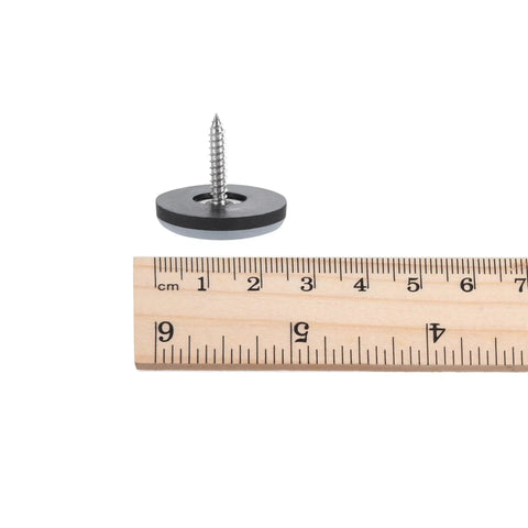 No Sweat Screw In Chair Leg Protectors And Table Glides Floor Savers With PTFE Non Scratch Bottom Heavy Duty Furniture Slider Pads