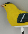 Yellow bird-shaped sensor for 6X Soil Moisture Meter With Watering Alarm And Hygrometer Sensor For Plants, Cute Garden Decor.