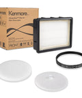 Upright Vacuum Replacement Kit With HEPA Filter, Foam Filter, Felt Filter and Belt for DU2012 DU2015 models shown.
