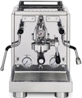 Front view of Semi Professional Espresso Machine With Electronic Automatic Water Level Direct Water Supply Anti Vacuum Valve Hot Water Function Removable Water Tank Coffee And Steam Temperature PID Brewing Pressure Profiling Control For True Home Barista Vibe