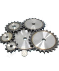 Get Your Hands On This Solid One Piece Flat Sprocket With 10 To 25 Teeth That Fits Right Into Your Roller Chain Drive Setup Featuring 10A Pitch And A3 Steel Construction For Serious Industrial Grind. Collection of flat sprockets with varied tooth counts.