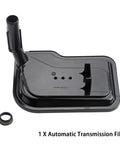 Beefed-Up 6L80E 6L90E Automatic Transmission Filter Kit for Chevy, GMC, Cadillac - Single filter on white background