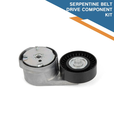 Beefed Up Serpentine Belt Tensioner Pulley Kit With Idler For Dodge Grand Caravan Charger Durango Ram 1500 2500 3500 Chrysler