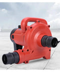 Badass Professional Grade Industrial Dust Collector Blower 1200W powerful heavy duty vacuum pump with connected hose.