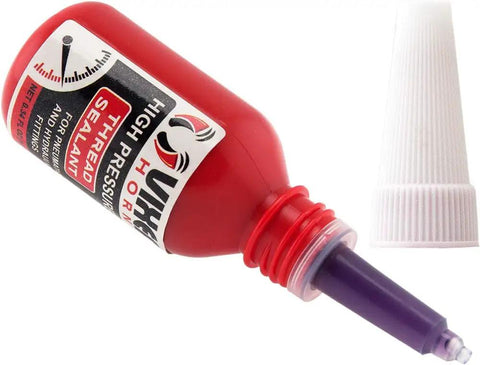 Purple Thread Sealant For Hydraulic And Pneumatic Systems For Pipes And Fittings, Liquid Sealant, 10ml, bottle with cap