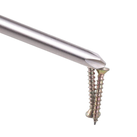 30 Pack 1/4 Inch Hex Shank Magnetic Screwdriver Bits Set, 6 Inch Long Bits with screws, Heavy Duty S2 Steel, Mega Magnetic Retention
