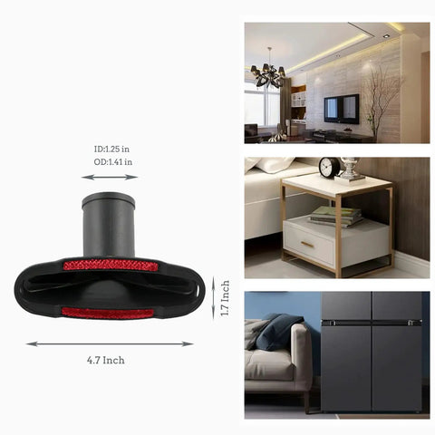 Must Have One And A Quarter Inch Vacuum Attachments And Brushes Kit For Vacuum Accessories nozzle shown with room settings