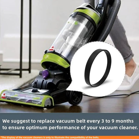 Replacement Belts For Bissell Style 7/9/10 Vacuum Cleaners Compatible With PowerForce Helix CleanView with belt overlay