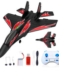 Foam Remote Control RC Planes 2CH 2.4Ghz Awesome Fighter Jet with Lights, durable EPP foam, remote and accessories included.