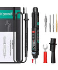 Two In One Pro Grade Digital Multimeter And Voltage Tester Pen For Electricians, 6000 Counts Intelligent Meter on display