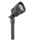 Low Voltage LED Micro Spot Light Kit 4 Pack With Aluminum Black Finish 50 Feet Wire 22W Transformer Timer Box And 4 Wall Brackets
