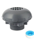 Go-To Pool Inlet Strainer Kit Replacement for Intex and Coleman Above Ground Pools with one and a half inch fittings, ABS plastic