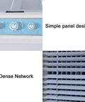 Control panel of Portable Swamp Cooler With Three Speed Settings And Deep Water Tank Cooling Pad For Home Or Patio Use.