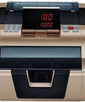 Heavy Hitter Cash Counter Machine With Smart Anti Fraud Bill Scanner And Crisp Lcd Screen And Mute Operation, front view.