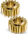 16 Tooth Spur Gear Set 16 DP And 20 PA For Lippert Schwintek Slide Out Systems, metallic gear pair for RV slide repair