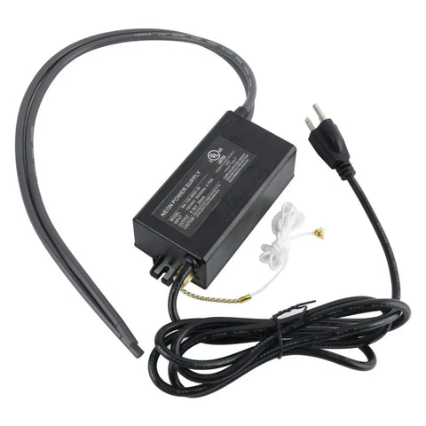 High Voltage Neon Sign Power Supply 6.5KV 30mA Transformer 120VAC UL Listed With High Power Factor And Low EMI Exposed Ground Output