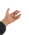 Hand holding one 20 Piece Heavy Duty Lynch Pin Set For Farm Trailers And Tow Hitches All Weather Trailer Safety Pin Kit Ideal For Boat Trailers Utility Gear And Equipment Durable Hitch Pin Clip Assortment metal pin