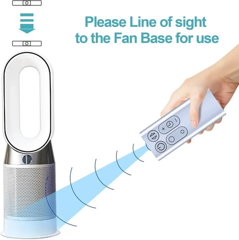 Dyson Replacement Remote Control For TP00 TP01 AM11 Pure Cool Air Purifier Tower Fan With Battery Included in use.