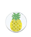 Pineapple Shaped Golf Ball Marker For Alignment And Game Changer Putting Green Precision Metal Ball Marker 1 Inch Wide
