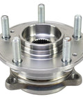 Front view of Two Piece Front Wheel Bearing And Hub Assembly Kit For Hyundai Sonata Tucson Veloster N And Kia Optima Sportage Including Front Driver Side And Front Passenger Side 2015 2019 2021 2022