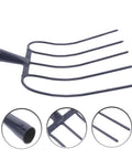 Outdoor Farm Tool Manure Fork For Grass And Soil Iron All Purpose Garden Fork Heavy Duty Metal Pitchfork