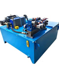 Built Tough Hydraulic Power Pack With 1.5 Kilowatt Motor Small Hydraulic Press Machine Six Way Control Pumping Station for garage use.